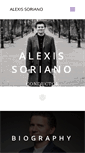 Mobile Screenshot of alexissoriano.com
